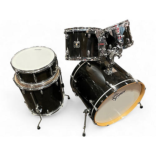 Used Gretsch Drums 5 Piece Catalina Maple Trans Charcoal Drum Kit Trans Charcoal