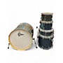 Used Gretsch Drums 5 Piece Energy Blue Sparkle Drum Kit Blue Sparkle