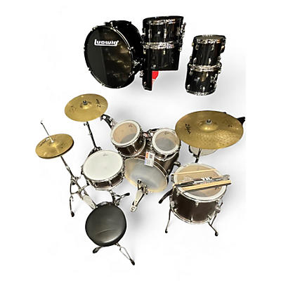 Used Gretsch Drums 5 Piece Energy Brown Drum Kit