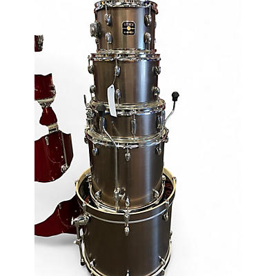 Used Gretsch Drums 5 Piece Energy Gunmetal Gray Drum Kit