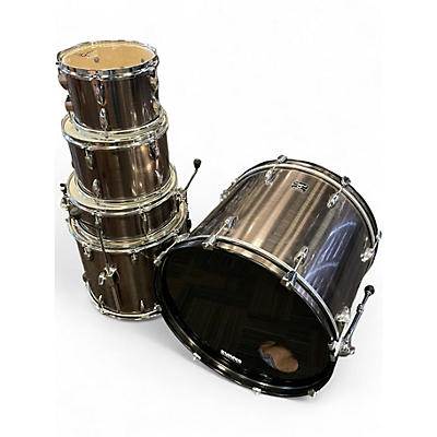 Used Gretsch Drums 5 Piece Energy Gunmetal Gray Drum Kit