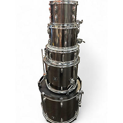 Used Gretsch Drums 5 Piece Energy Silver Drum Kit
