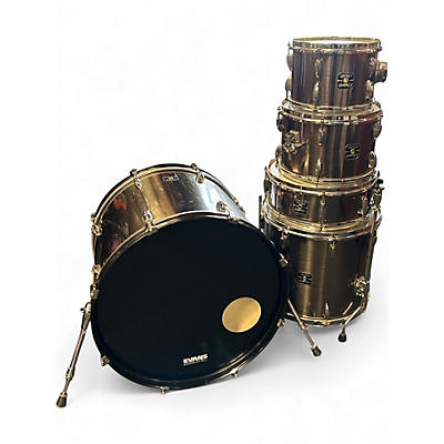 Used Gretsch Drums 5 Piece Energy Silver Drum Kit