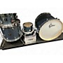 Used Gretsch Drums 5 Piece Energy with cymbals and hardware blue sparkle Drum Kit blue sparkle