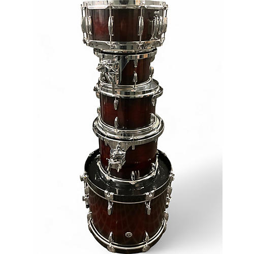 Used Gretsch Drums 5 Piece Gretsch GB-F405 Chestnut Burst Drum Kit Chestnut Burst