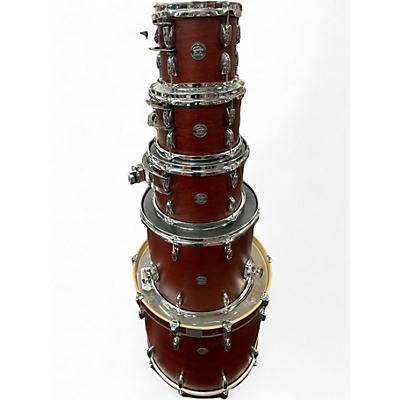 Used Gretsch Drums 5 Piece Marquee Satin Red Drum Kit