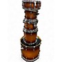 Used Gretsch Drums 5 Piece RENOWN MAPLE AUTUMN BURST Drum Kit AUTUMN BURST