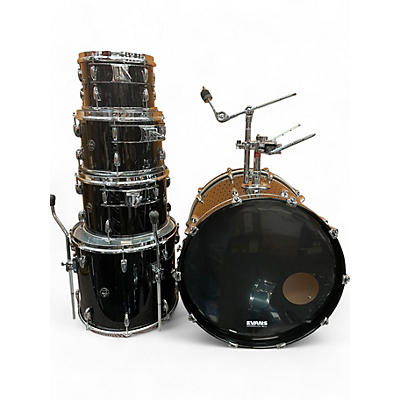 Used Gretsch Drums 5 Piece Renown 5-PC Piano Black Drum Kit