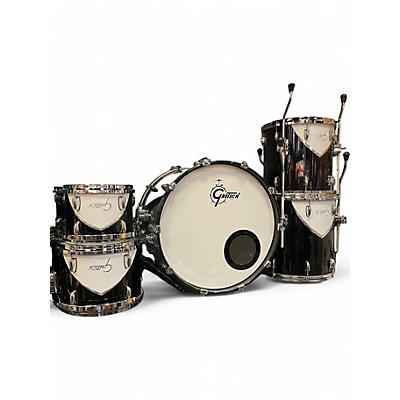 Gretsch Drums Used Gretsch Drums 5 Piece Renown 57 57 black Drum Kit