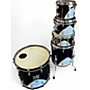 Used Gretsch Drums 5 Piece Renown 57 Black and White Drum Kit Black and White