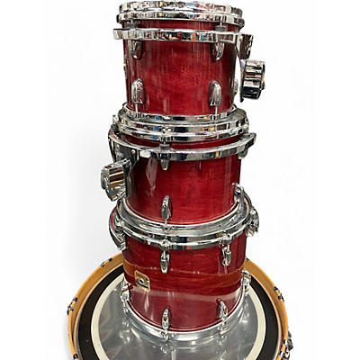 Used Gretsch Drums 5 Piece Renown Candy Apple Red Drum Kit