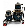Used Gretsch Drums 5 Piece Renown Gloss Antique Blue Burst Drum Kit Gloss Antique Blue Burst