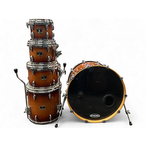 Used Gretsch Drums 5 Piece Renown Maple Maple Burst Drum Kit Maple Burst