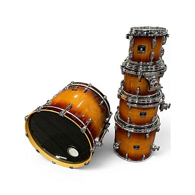Used Gretsch Drums 5 Piece Renown Tobacco Sunburst Drum Kit