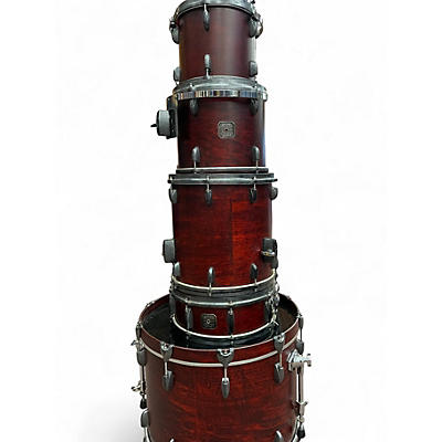 Used Gretsch Drums 5 Piece broadcaster Cherry Drum Kit