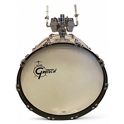 Used Gretsch Drums 5 Piece usa custom  white marine pearl Drum Kit