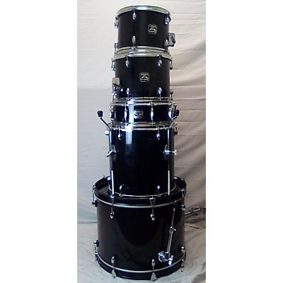 Used Gretsch Drums 5 piece Blackhawk Black Drum Kit