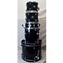 Used Gretsch Drums Used Gretsch Drums 5 piece Blackhawk Black Drum Kit Black