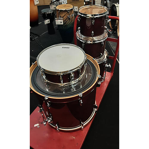 Gretsch Drums Used Gretsch Drums 5 piece Catalina Birch Dark Cherry Burst Drum Kit Dark Cherry Burst