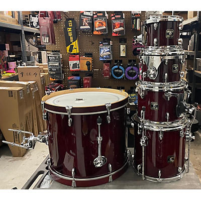 Gretsch Drums Used Gretsch Drums 5 piece Catalina Candy Apple Red Drum Kit