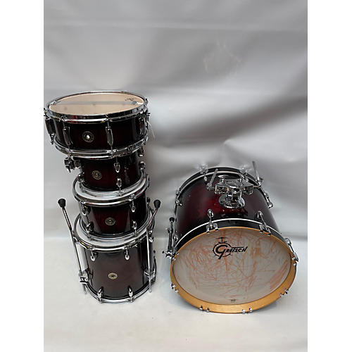 Gretsch Drums Used Gretsch Drums 5 piece Catalina Maple Deep Cherry Burst Drum Kit Deep Cherry Burst