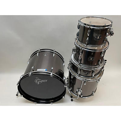 Gretsch Drums Used Gretsch Drums 5 piece Energy Silver Drum Kit