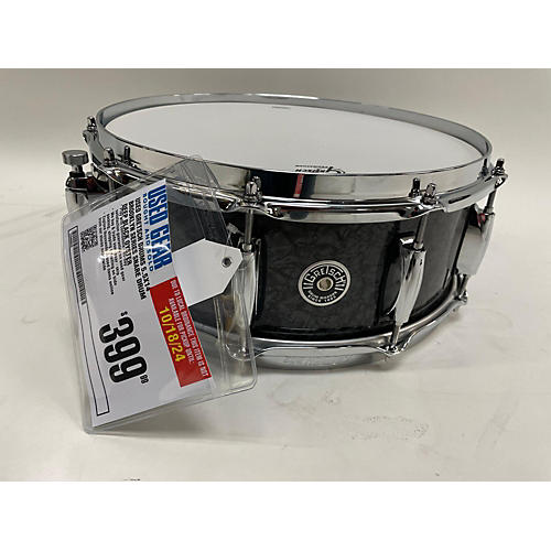 Gretsch Drums Used Gretsch Drums 5.5X14 Brooklyn Series Snare Drum DEEP BLACK OYSTER DEEP BLACK OYSTER 10