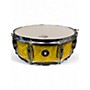 Used Gretsch Drums 5.5X14 Catalina Club Series Snare Yellow Satin Flame Drum Yellow Satin Flame 10