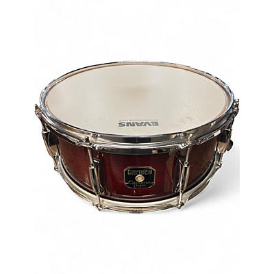Used Gretsch Drums 5.5X14 Catalina Snare Wine Red Drum