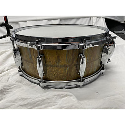 Used Gretsch Drums 5.5X14 Keith Carlock Snare Drum Brass