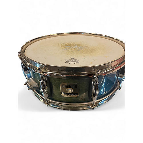 Used Gretsch Drums 5.5X14 RENOWN MAPLE SNARE Green Drum Green 10