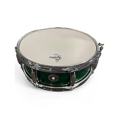 Used Gretsch Drums 5X14 Catalina Club Series Snare Green Drum