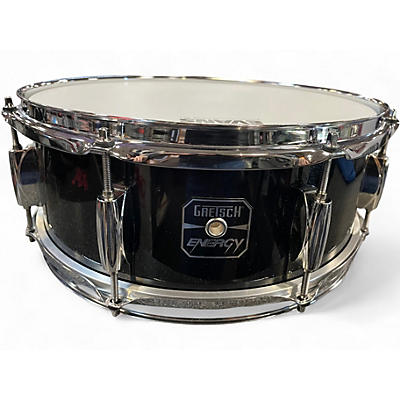 Used Gretsch Drums 5X14 Energy Snare Black Drum