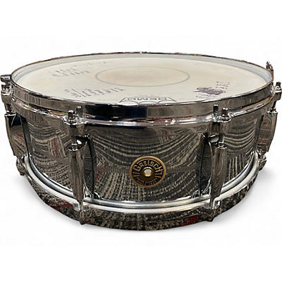 Used Gretsch Drums 5X14 G4160 CUSTOM CHROME OVER BRASS Drum