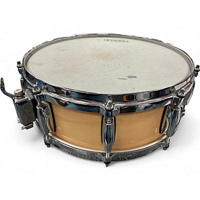 Used Gretsch Drums 5X14 MAPLE SNARE Natural Drum