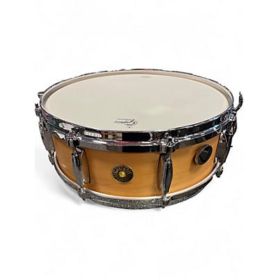 Used Gretsch Drums 5X14 RIDGELAND Natural Drum