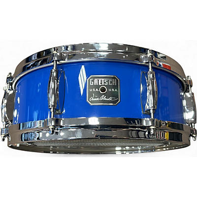 Used Gretsch Drums 5X14 VINNIE COLAIUTA SIG COBALT BLUE Drum