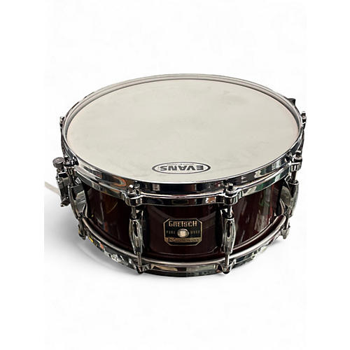 Used Gretsch Drums 5X14 renown rosewood Drum rosewood 8