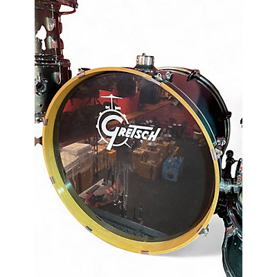 Used Gretsch Drums 6 Piece Catalina Emerald Green Drum Kit