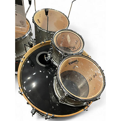 Used Gretsch Drums 6 Piece Catalina Maple Silver Sparkle Drum Kit