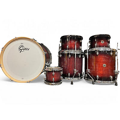 Used Gretsch Drums 6 Piece Catalina Maple deep cherry burst Drum Kit