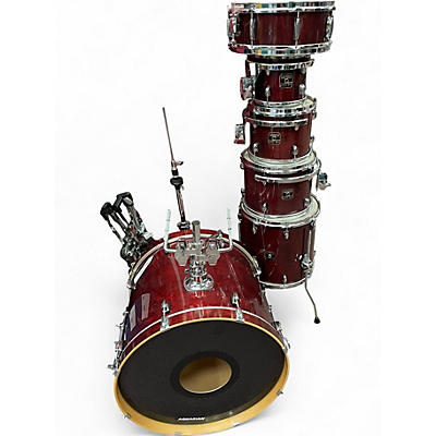 Used Gretsch Drums 6 Piece Catalina birch Burgundy Drum Kit