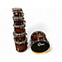 Used Gretsch Drums 6 Piece Renown Maple Cherry Burst Drum Kit Cherry Burst