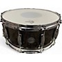 Used Gretsch Drums 6.5X14 BLACK NICKEL OVER STEEL Black Drum Black 15