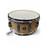 Used Gretsch Drums 6.5X14 Brooklyn Series Snare w Microsensitive Throw Off Natural Drum Natural 15