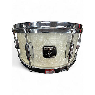 Used Gretsch Drums 6.5X14 Catalina Club Series Snare White Drum