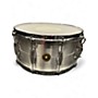 Used Gretsch Drums 6.5X14 G4164SA USA SOLID ALUMINUM Natural Drum Natural 15