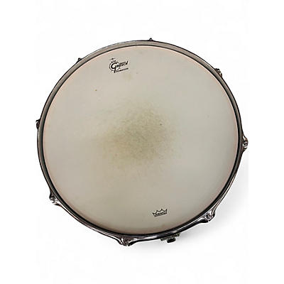 Used Gretsch Drums 6.5X14 GK651485 WHITE MARINE PEARL Drum