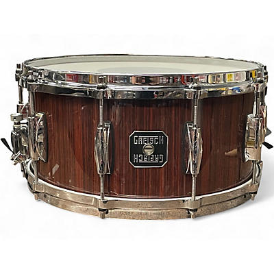 Used Gretsch Drums 6.5X14 Snare Rosewood Drum