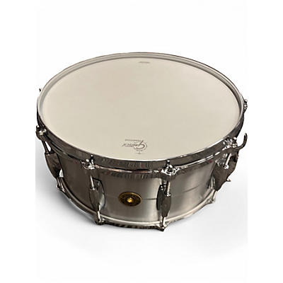 Used Gretsch Drums 6.5X14 USA Custom Snare Aluminum Drum